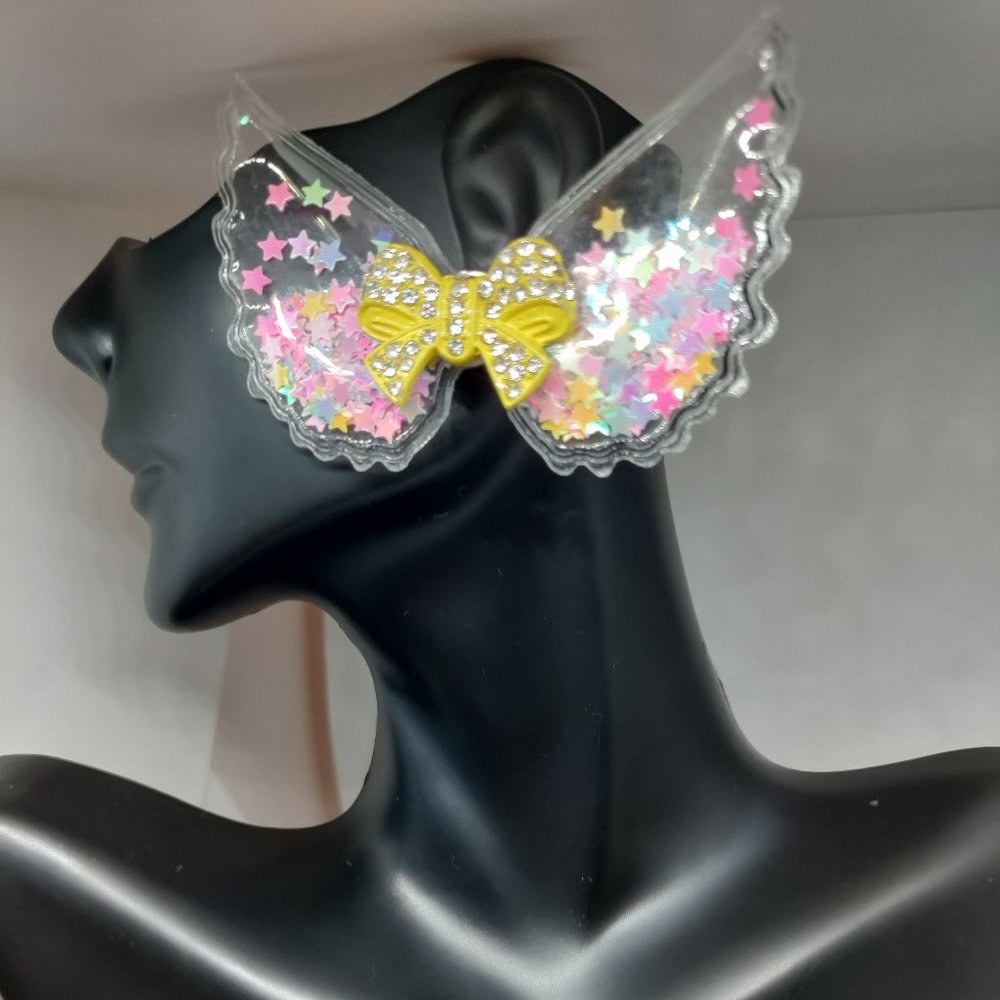 Bow Angel Wing Earrings